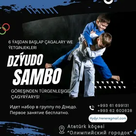 Judo/sambo öwretýäris.Самбо