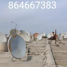 ANTENA USSA УСТАНОВКА АНТЕНА