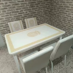 Стол + 4 стула Versace