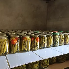 Соленые,Solýony hyýar pamidor