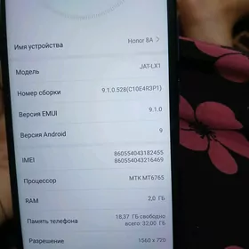 honor 8a