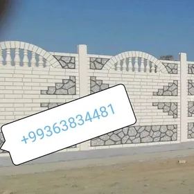 Beton zabor