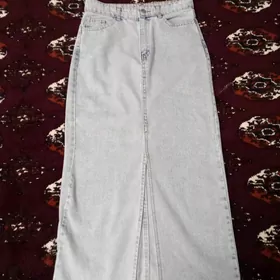 жинсы юбка
