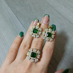 komplekt syrga yuzuk braslet