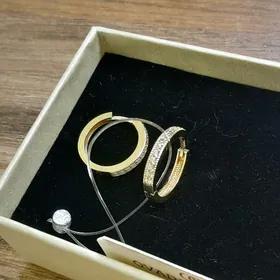 Золотые серьги