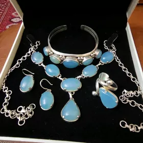 серебро комплект kumus