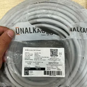 unal kablo med 3x1,5 gaty