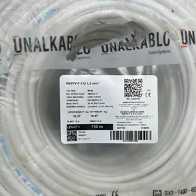 unal kablo 3x1,5 yumshak med