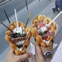 Bubble wafli aparat