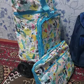 сумка для базара на колесах