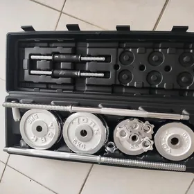 Śtanga gantel 55kg