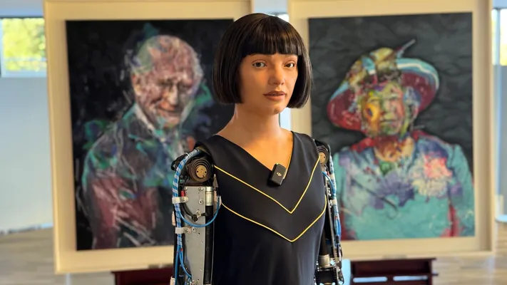 Karl III-niň robot tarapyndan çekilen suraty BMG-niň Ženewadaky sammitinde görkezildi