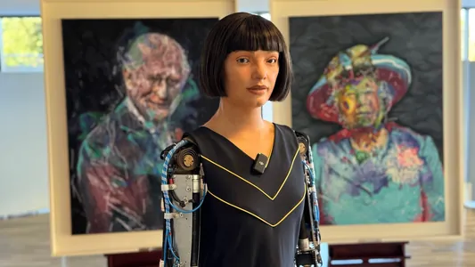 Karl III-niň robot tarapyndan çekilen suraty BMG-niň Ženewadaky sammitinde görkezildi
