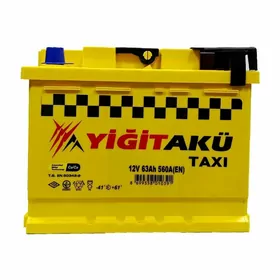 AKKUMULÝATOR ÝIGIT AKÜ 12V63AH