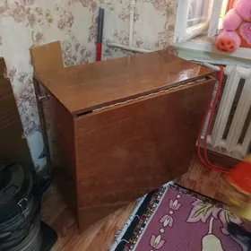 стол  раскладной полированный