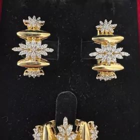 Gyzyl Brilliant Komplekt