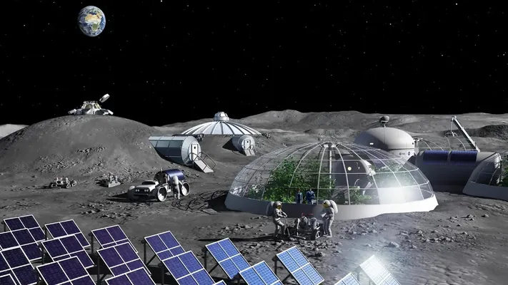 Южная Корея построит свою базу на Луне к 2045 году