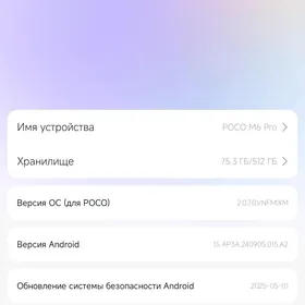 poco m6pro