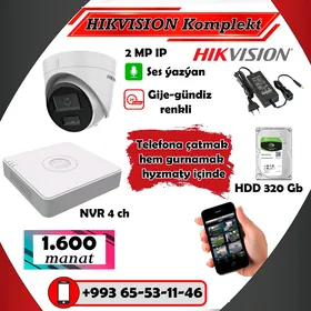  Komplekt taze Ip kamera 