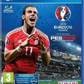 PS4 DISK PES 2016 EURO 2016