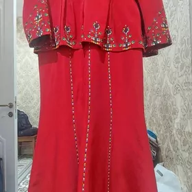 gyzyl keteni koynek