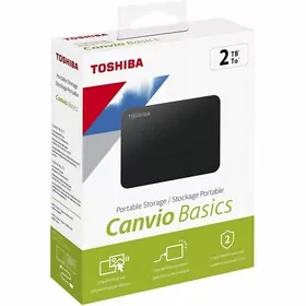 TOSHIBA 2TB USB 3.0 CANVIO BASICS PORTABLE HDD