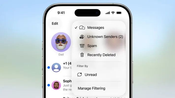 В iOS 26 появилась фильтрация подозрительных сообщений