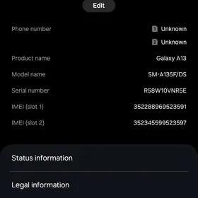 Samsung Galaxy a13