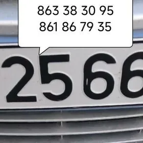 Maşynyň nomery ýitdi .