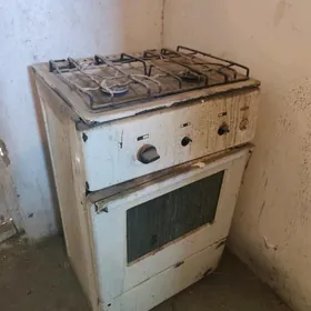 2 gözli işläp duran gaz plita