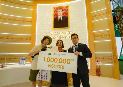 Osakada EXPO-2025 sergisinde Türkmenistanyň pawilýonyna baryp görenleriň sany bir milliona ýetdi