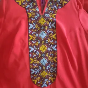 gyzyl suzanna kesde yaka ginje