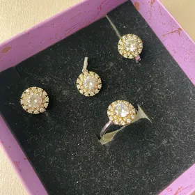 kümüş komplekt