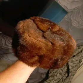 Норковая шапка