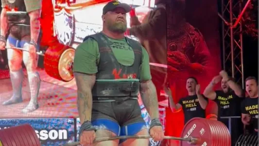 “Tagtlaryň oýnunyň” ýyldyzy ýerden agyrlyk götermekde dünýä rekordyny goýdy – 505 kg