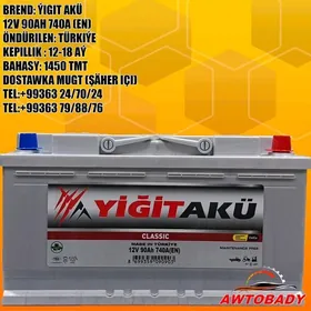 Akumulýator ÝIGIT AKÜ 12V 90AH