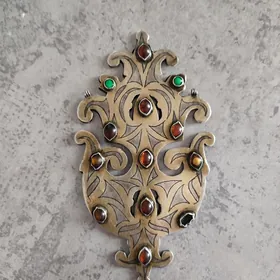 Старинное серебро, кулон