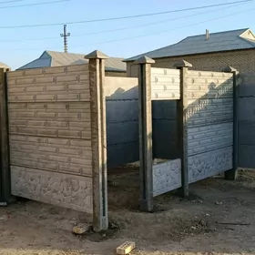 Beton zabor hyzmatlary.