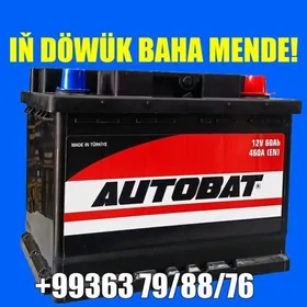 Akumulýator AUTOBAT 🧿12V 60AH