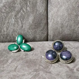 серебряные комплекты
