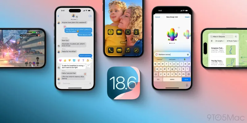 Apple iOS 26-dan öň soňky uly täzelenmäni – iOS 18.6-ny çykardy