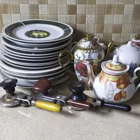 чайники тарелки ключи
