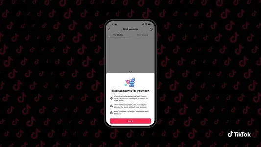 Родители смогут блокировать аккаунты подростков в TikTok и следить за их действиями