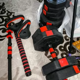 gantel 40kg 3v1 nabor гантели