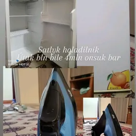 Ütük we holodilnik ikisi bile