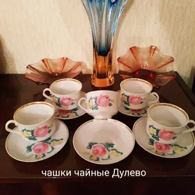 Чашки и чайники разное
