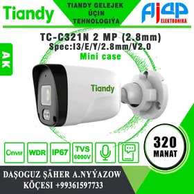 Tiandy 2mp kameralary (AK)
