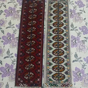 Ak Gyzyl el asak haly