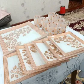 тарелки и стаканы всё за 100 м