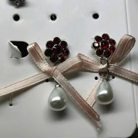 Серьги бижутерия
